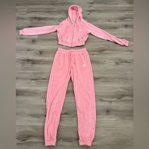 COPY - Pink Adidas Tracksuit